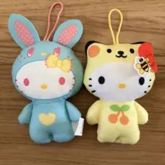 ハローキティ 50周年記念 マクドナルド ハッピーセット ぬいぐるみ 2体