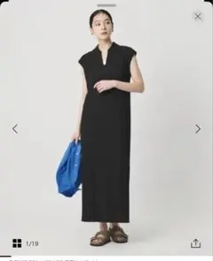 ⭐️美品⭐️UNITED ARROWSコットンシルク シルキータックワンピース