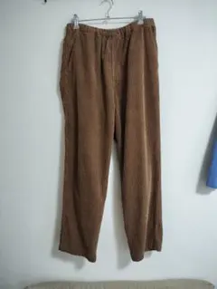 JOHNBULL コーデュロイ イージーパンツ ブラウン