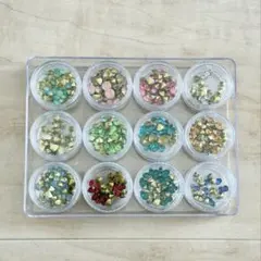 ネイルパーツ レジンパーツ Vカットストーン