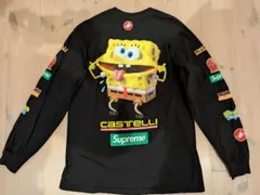 Supreme Sponge Bob L/s tee ロンt tシャツ XXL - メルカリ