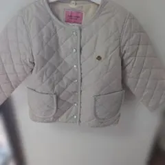 kate spade キルティングジャケット クリーム色