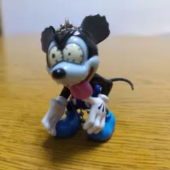【希少】ブラックミッキー　ボールチェーンストラップ