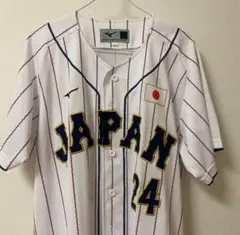美品】侍ジャパン 2023 WBC 代表ユニフォーム 紅林 #24 Lサイズ - メルカリ