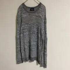 【NICOLE CLUB FOR MEN】 長袖 ニット セーター 48 メンズ