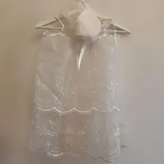 新生児〜　セレモニードレス　帽子　2点セット