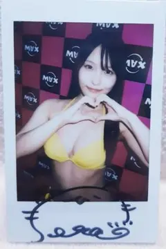 超絶レア☆イベント限定品 三木環奈 直筆サイン入りチェキ① - メルカリ