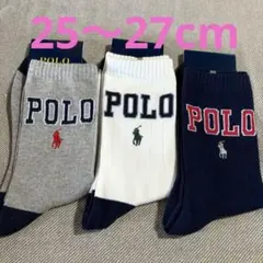 新品 未使用 Polo Ralph Lauren 靴下 ソックス 紳士 ⑫