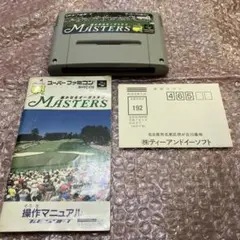 遥かなるオーガスタ2 説明書とハガキあります。　スーパーファミコンのサムネイル