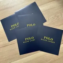 [新品・未使用] POLOラルフローレン ハンカチーフパッケージ５枚