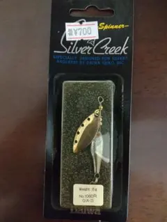Silver Creek 6g 　シルバークリーク　スピナー　ゴールドのサムネイル
