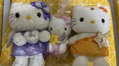 ハローキティ ぬいぐるみ 3体セット 12月生まれ