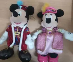 ディズニー　ミラコスタ　ぬいぐるみバッジ ミッキー ミニー