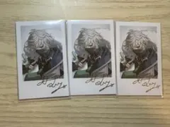 叢雲カゲツ デビューチェキ サイン入り箔押し