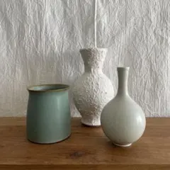 【再値下げ】花器/フラワーベース 3点セット