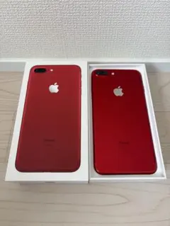 【美品】iPhone 7 plus レッド 128GB本体