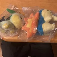 ポケモン 一番くじ C賞 旅立ちの3匹ぬいぐるみコンプリートセット 匿名
