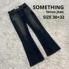 Y2K美脚✨SOMETHING Venus Jean ブーツカットデニム 30