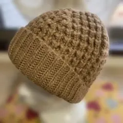 UNIQLO ベージュ ニット帽 ワンサイズ