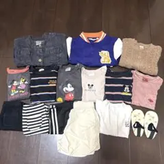 早い者勝ち❣️子供服まとめ売り 90cm 95cm 夏服 春秋服　15点セット