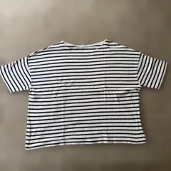 CINEMA CLUB ボーダー 半袖 Tシャツ Mサイズのサムネイル