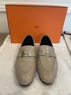 新同 付属品完備】HERMES モカシンパリ 37 - メルカリ
