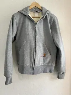 Carhartt グレー ジップアップ パーカー サーマル