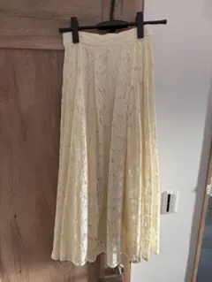 nairo レース ロングスカート SSサイズ