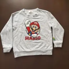 SUPER MARIO トレーナー グレーのサムネイル