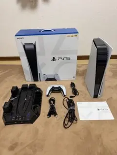 PS5 本体　CFI-1100A01　ディスクドライブ搭載モデル　冷却付台おまけ