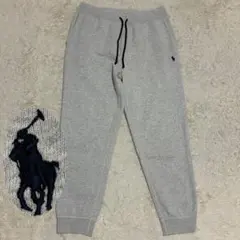 Ralph Lauren 正規品 ポニー刺繍 グレー スウェット ジョガー