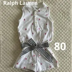 ラルフローレン　ラルフ　ポロワンピ　ワンピース　ポロシャツ　ベビー　80 18M