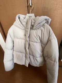 ZARA ダウンジャケット 白