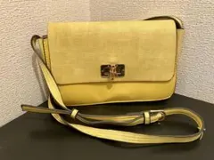 ショルダーバッグ　イエロー　マスタード