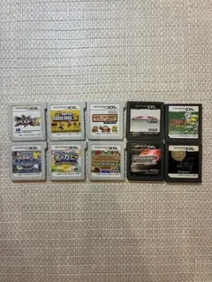 3DS・DSソフト 10本まとめ売り ポケモン パール ゼルダ カービィ マリオ