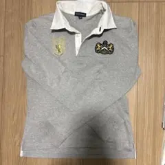 Ralph Lauren グレー 長袖ポロシャツ　キッズ160