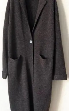 ニットコート ロングコート