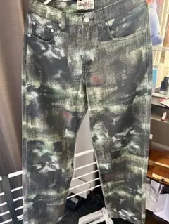 STUSSY カモ デニム 存在感◎デニム☆迷彩☆【STUSSY】カモ BIG OL' ジーンズ