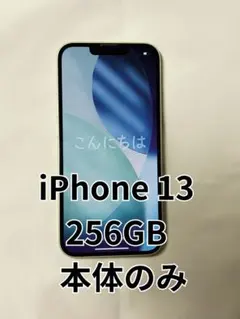 Apple iPhone 13 256GB 本体のサムネイル