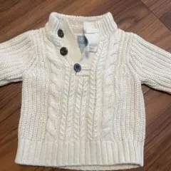 babyGap ケーブル編みニットセーター 12-18ヶ月