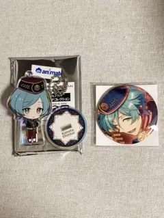 あんスタ アニカフェ アクスタ エレメント 缶バッジ 深海奏汰