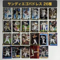 Topps パドレス26種類 ダルビッシュ,マチャド,タティスJr,メリルなど