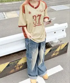 ⭐️完売品⭐️sedacle セダクル ユニフォーム Tシャツ Mのサムネイル