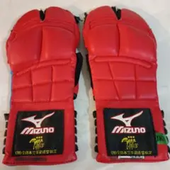 Mizuno 空手用グローブ 赤 青 セット（S）