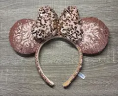 ミニーカチューシャ ピンクスパンコール