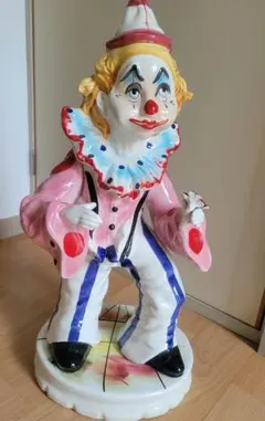 [当時物オリジナル] 　タカトク　Ｔ．Ｋ TOYS ブリキのピエロドラマー 当時物オリジナル] タカトク T．K TOYS ブリキのピエロドラマー