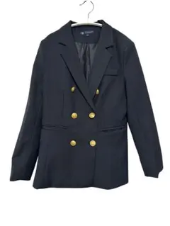 BLUE EAST ブルーイースト 金ボタンダブルジャケット ネイビー サイズ1