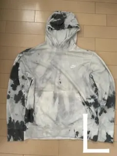 NIKE タイダイ柄 プルオーバーパーカー L