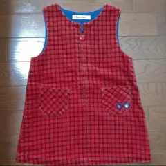 ファミリア　ワンピース　ジャンパースカート　100