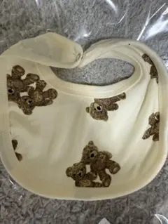 クマ柄 ベビースタイ ululu